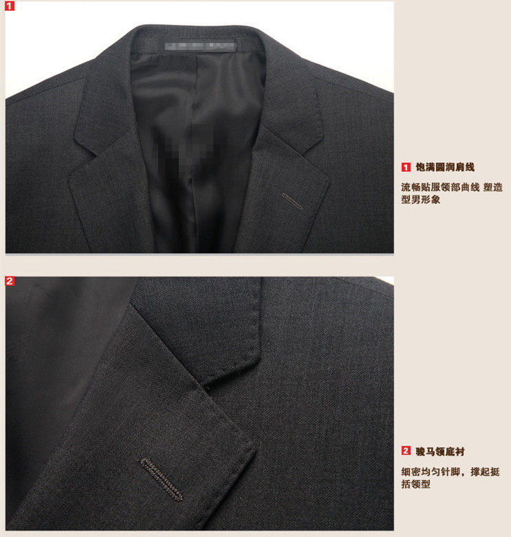 Costume homme en laine pour Quatre saisons - Ref 1556734 Image 11