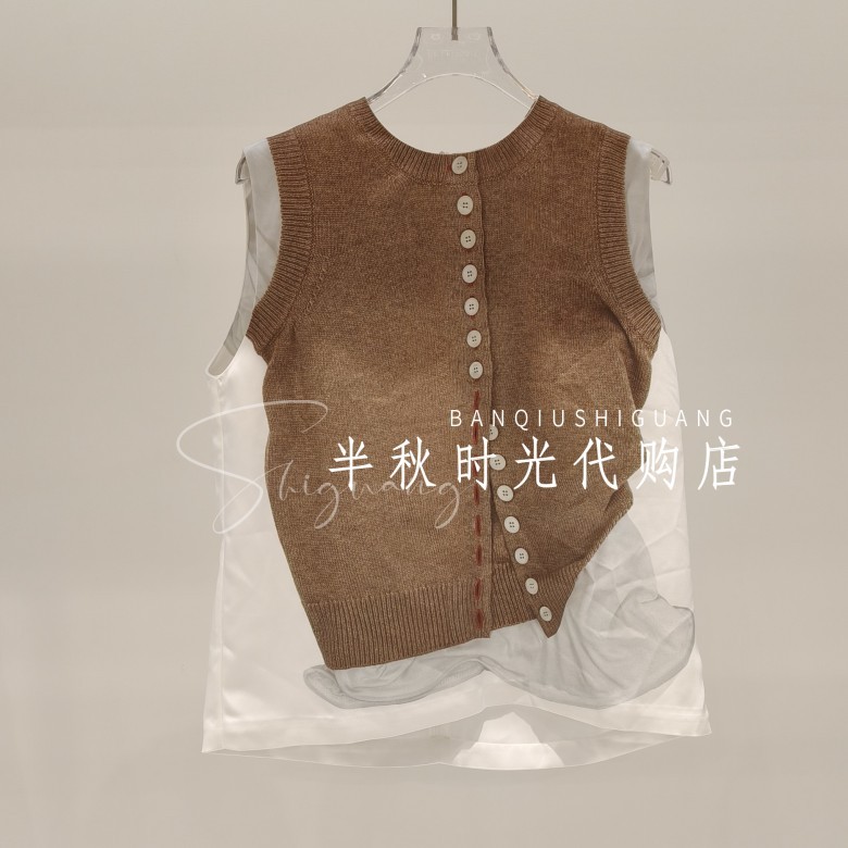 Youwei 2026 Summer Color-Resistant Reproduction Sleeveless Shirt for Women Y1426207 Original 999