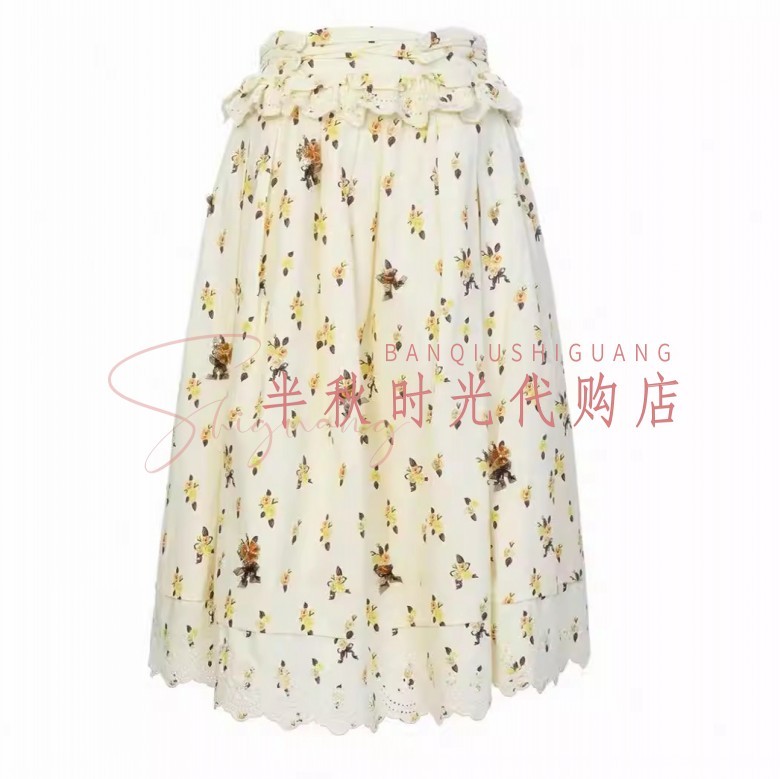 Lefame 2026 Summer Pastoral Print Skirt Lf26X21Ss020 Original 2495