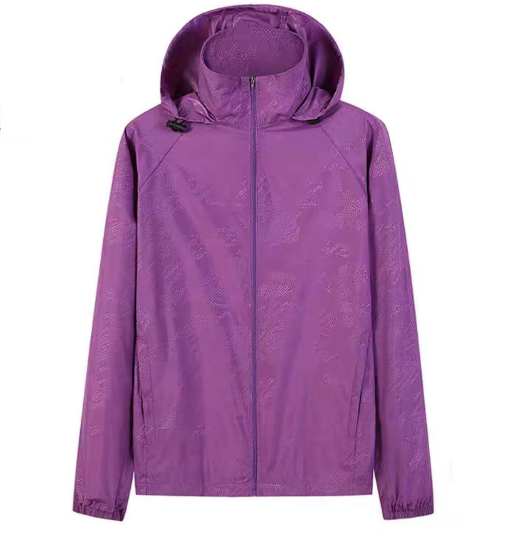 Outdoor skin dress men and women super thin sunscreen hiking speed dry windshield wind and waterproof sports coat add code