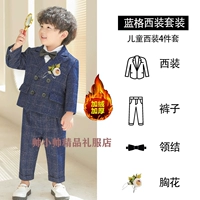 Зимний флисовый костюм, штаны, галстук-бабочка на лацкан