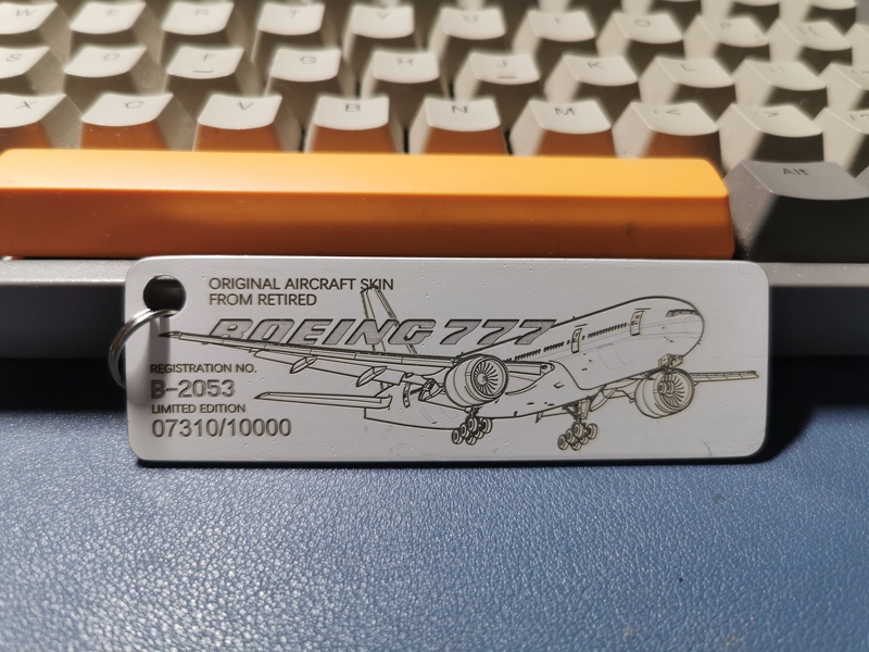 Tag Luggage Tag Airlinertags Keychain Southern Airlines Boeing 777 Aircraft Skin Pendant
