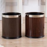 Креативное металлическое мусорное ведро из нержавеющей стали для домашнего использования для гостиной, увеличенная толщина