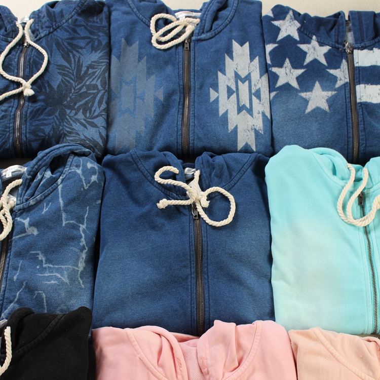 Foreign trade Export original single K48 thin fur ring made of old imitation denim Even hat guard pants thick cotton T Spring and autumn men and women can wear