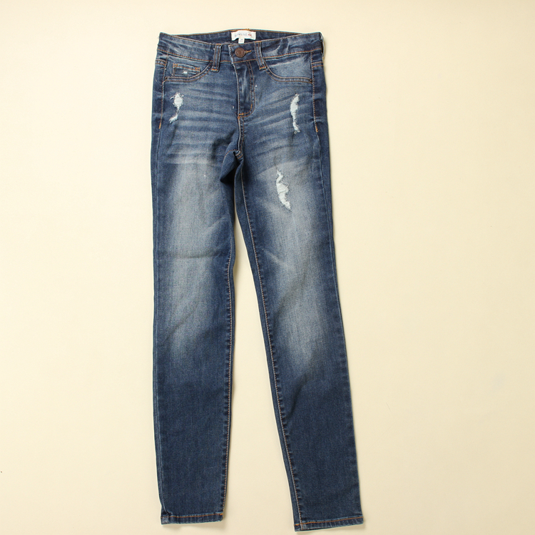 Female foreign trade export original single H433 slim women's trousers jeans women's clothing