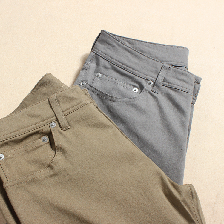 Foreign Trade System Original Men's Cotton Leisure Pants Trousers Smoke Pipe Pants Large size men's pants boutique