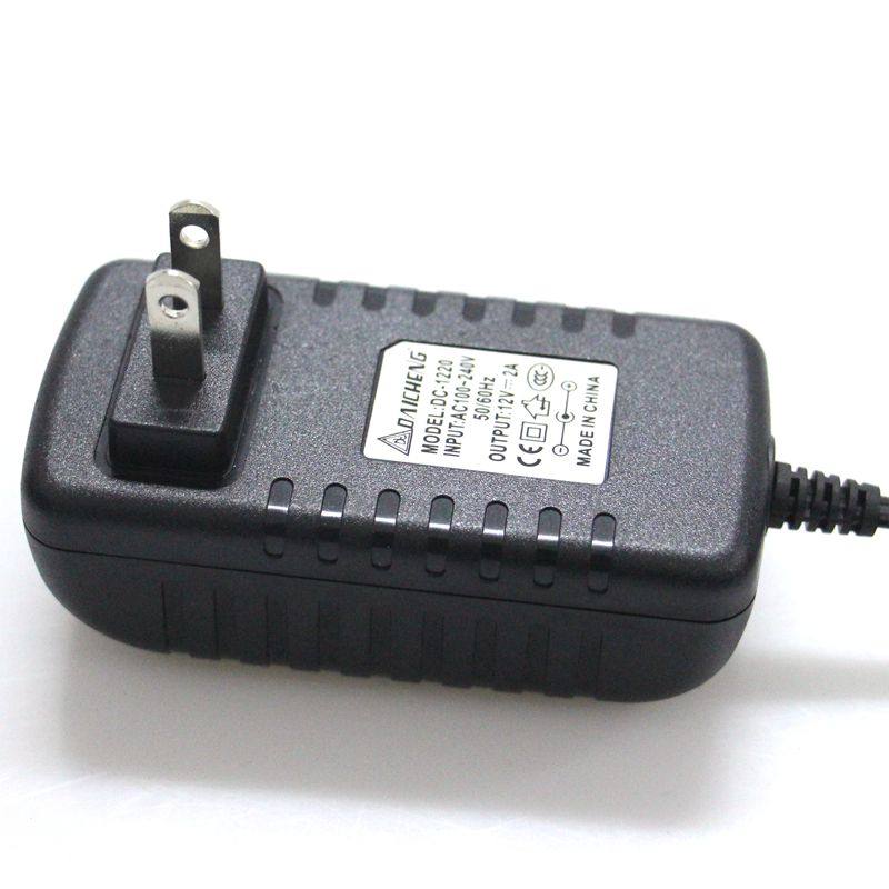 12V 2A power adapter household power adapter transformer power cord plug plug charging