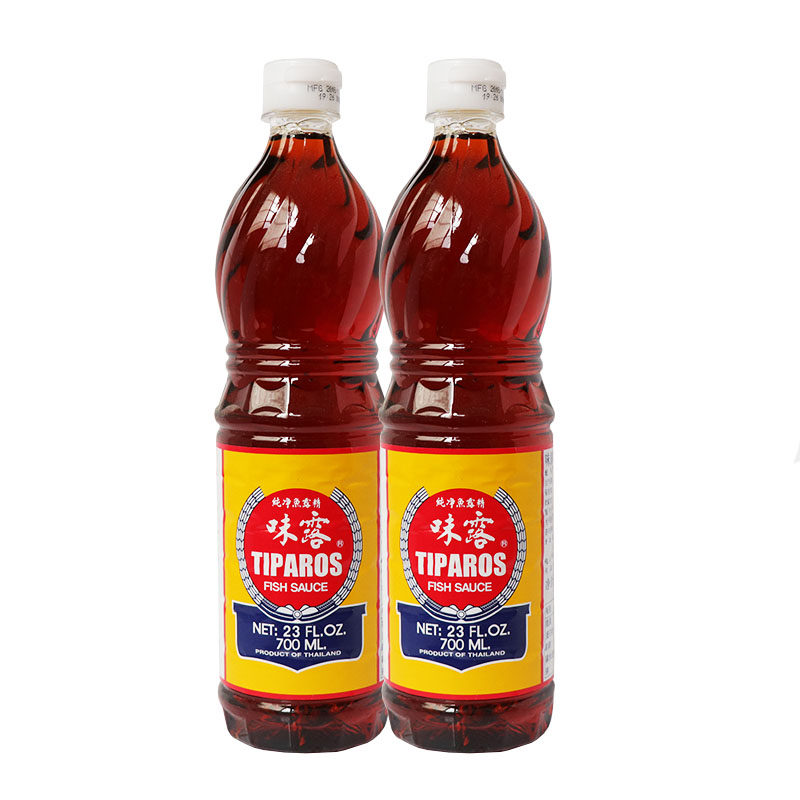 Thai imported seasoning 700ml of fish sauce *2 cans of Thai cuisine Thai cuisine often prepared fish soy sauce