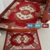 Cầu thang mat cầu thang thảm châu Âu thảm không keo tự dính tự mồi gỗ rắn chống trượt chân dày 1,3cm
