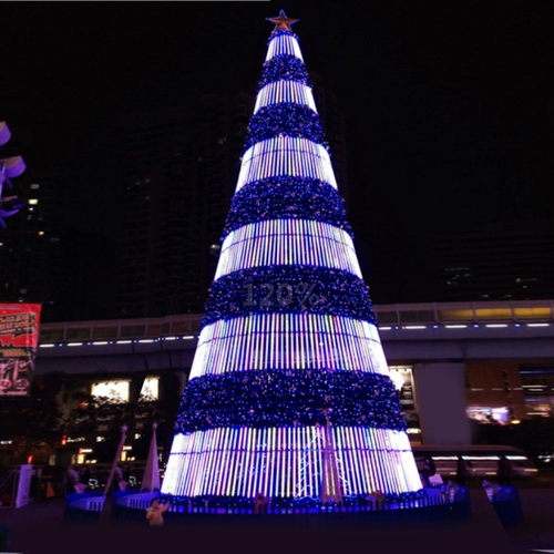 Рамочная рамка дерево рождественское украшение Meichen настройка пакета торговых центров Plaza Hotel 4 метра 5 метров Большая рождественская елка