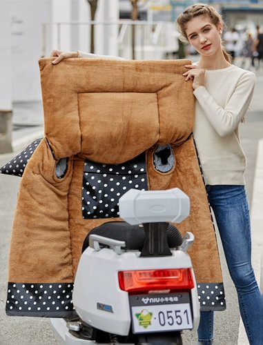 Ветрозащитный электромобиль, зимний ветрозащитный чехол, ветрозащитные гетры, удерживающие тепло наколенники, увеличенная толщина, защита транспорта