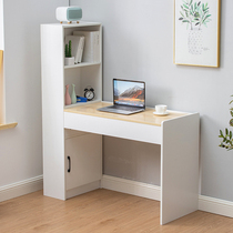 Student Bedroom Computer Desktop Desk Desk Bookcase Integrated Corner Corner Writing Small Table Simple Bookshelf