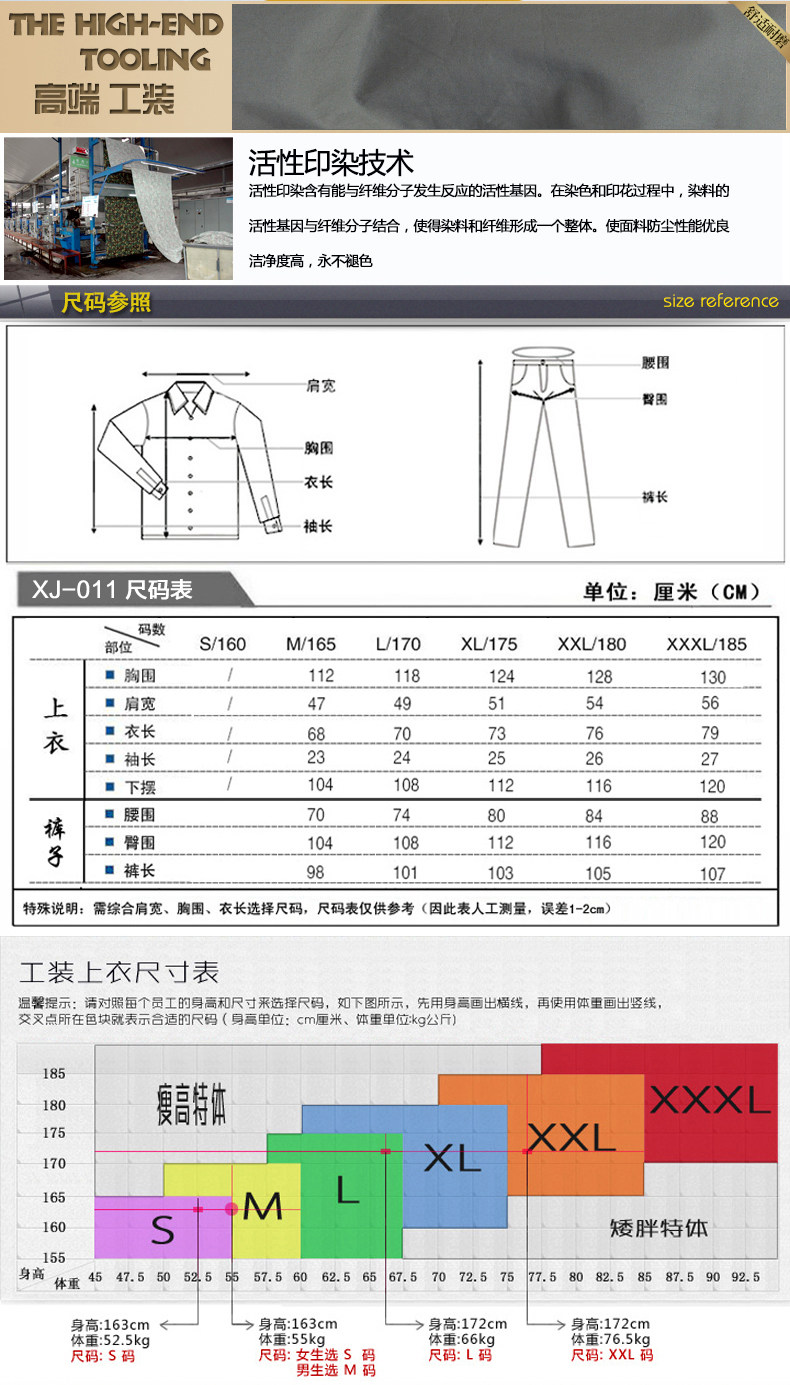 Tenue de travail en coton - Ref 1915102 Image 10