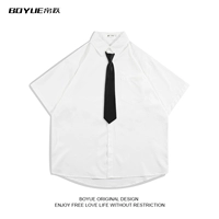 Белый (черный галстук)