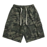 Камуфляжная джинсовая юбка, летние шорты, трендовые штаны, в американском стиле, свободный прямой крой