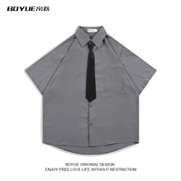 Темно-серый (черный галстук)