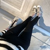 Осенние универсальные штаны, ростомер, джинсы, 2019, по фигуре, облегающий крой, высокая талия