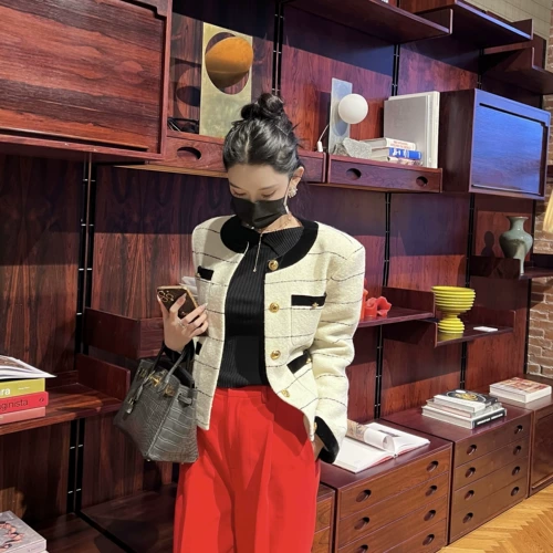 FBB Limit2022 Новый зимний стиль 70 шерстяной бархатной кнопкой