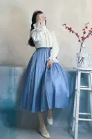 Белый жилет, сумка, плиссированная юбка