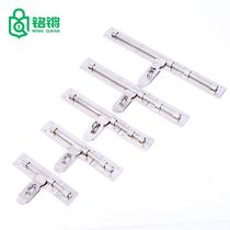 Stainless steel increased and thickened door latch Anti-theft door bolt surface-mounted padlock latch Old-fashioned surface-mounted latch door buckle