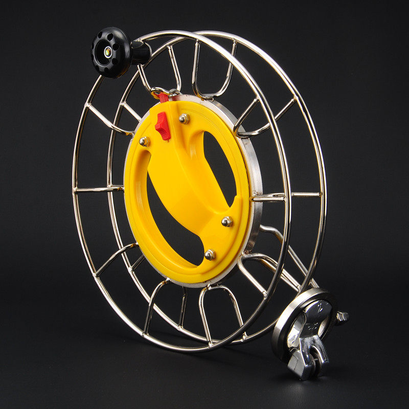 Kite Wire Wheel Stainless Steel Holding Wheel Silent wire disc 23-25 Size smooth and large bearing adult wire disc durable