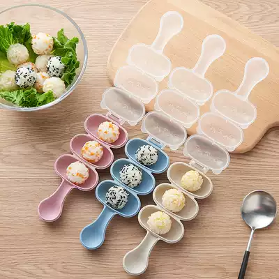 Shaking rice ball mold children baby eating rock music DIY rice ball cartoon tool sushi mold rice mold