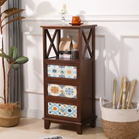 Персиковый, окрашенный, 40×30×92см