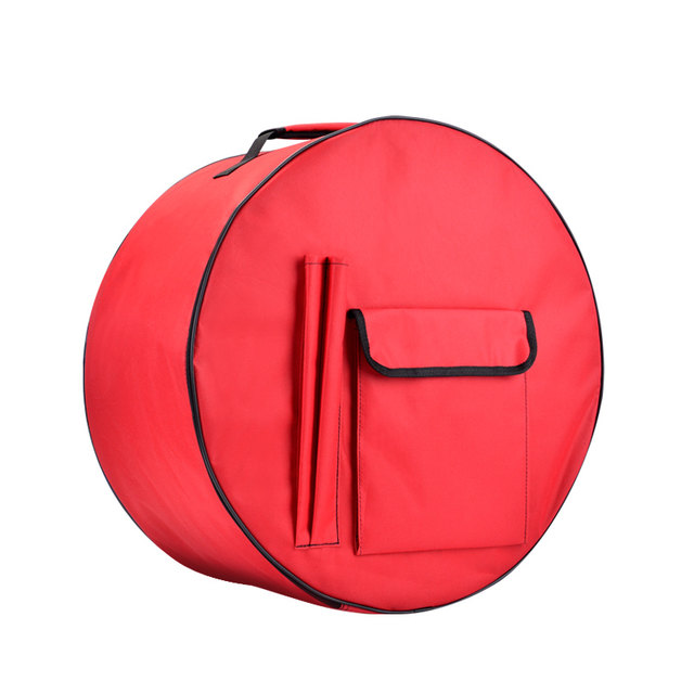 Yue Leshi Flat Drum Bag Majestic Drum Snare Drum Red Drum Dragon Drum Oxford Cloth Waterproof Backpack 12/14/16/18 ນິ້ວ