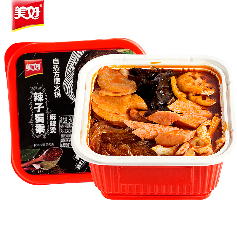 美好食品旗舰店 麻辣小火锅360g_网红优惠券