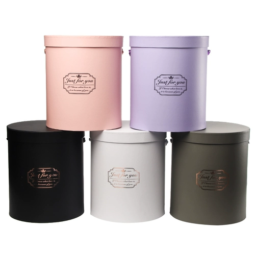 Установите три супер большие цветы Обнять ковшную упаковочную коробку коробки цветочных цветов ковш