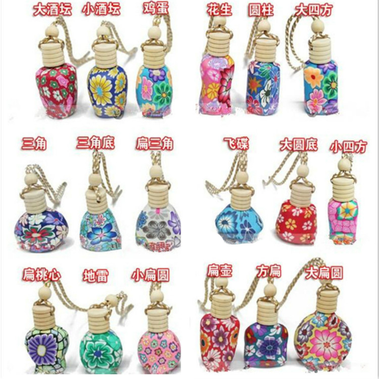 Sweet osmanthus soft pottery perfume 15ml sweet osmanthus essential oil backpack pendant car pendant light fragrance elegant