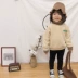 Cô gái cộng với quần jean nhung mùa đông mới 2018 Hàn Quốc cho bé gái quần dày bé bé quần 1-3 tuổi 4