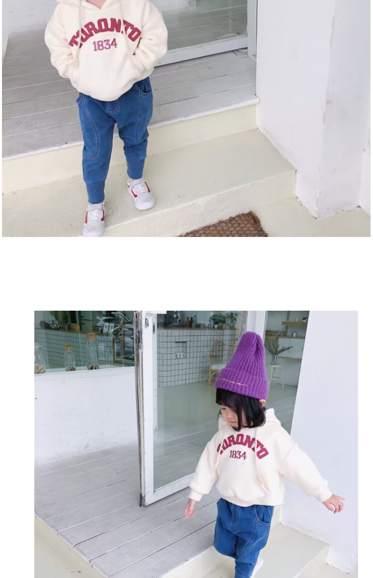 Bé gái cộng với quần nhung mùa đông bé mới sinh dày cotton dệt kim quần harem 1-2-3 tuổi 4 bán quần áo trẻ em
