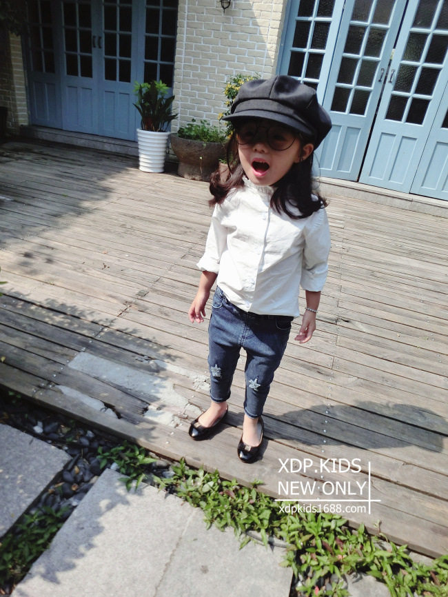 Chemise fille à manche longue - Ref 2086825 Image 23