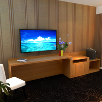 Fast Guesthouse Hotel Writing Desk TV Cabinet Computer Desk Combination Hotel Full Furnished Conjoined Computer Desk
