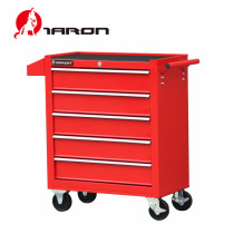 Sky Wolf Tool Car Tool Cabinet Five Smoke Seven Pumping Widening High Steam Repair Multifunction Mobile Cart Drawer Double Door Open