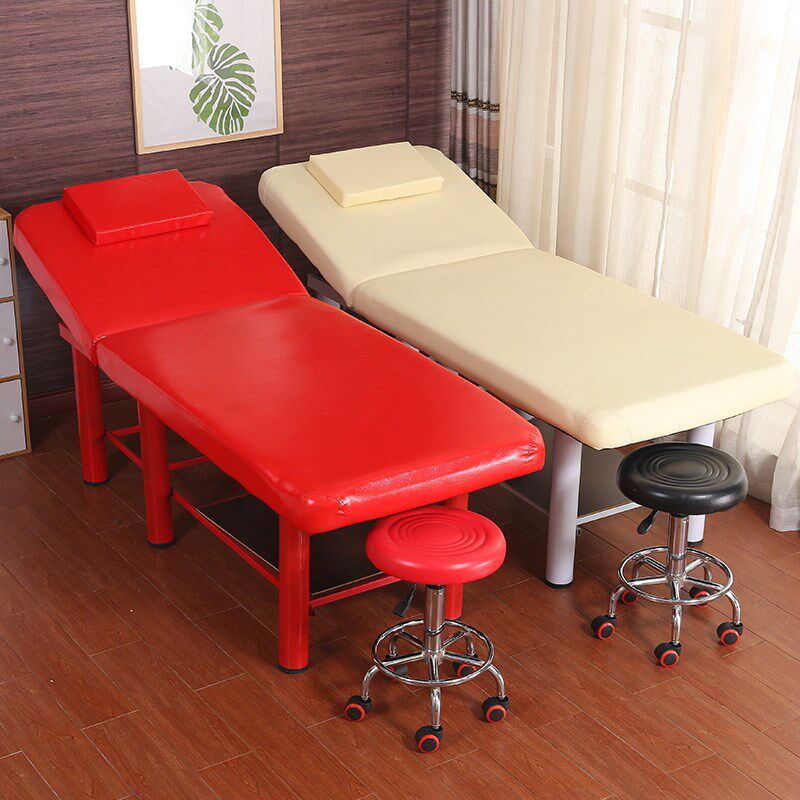 Folding beauty bed Beauty salon special massage bed Home physiotherapy fire therapy Body eyelash embroidery bed