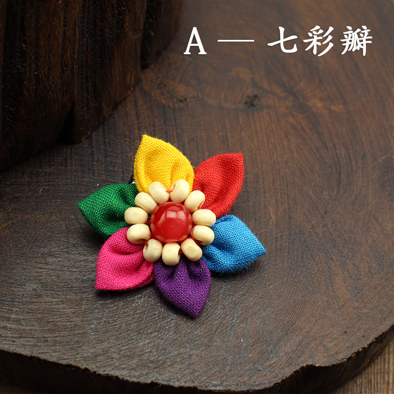 Trang sức nhẫn nữ ngón trỏ điều chỉnh cá tính sinh viên trang trí nhẫn dân tộc handmade hoa ban đầu phụ kiện nhỏ nhan nam
