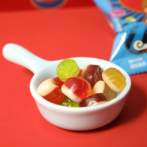 徐福记 Фрукты Q пуля Dafu коробка 263 г фруктового сока повседневное сахарное закуски для закуски кусоч