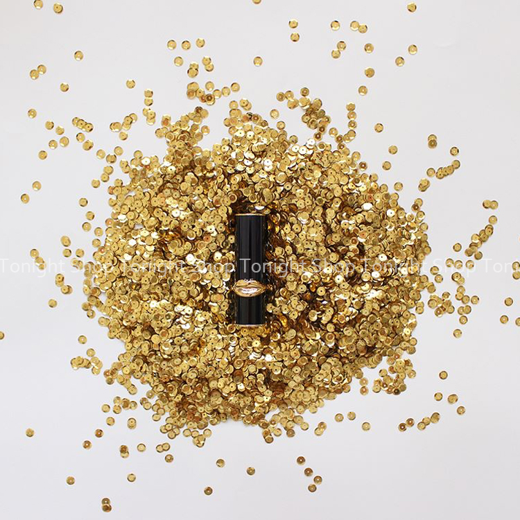 ins wind Christmas decoration ornaments gold sequins beads cosmetics jewelry shooting background props