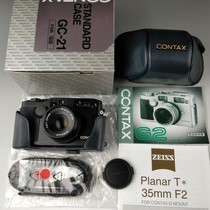 Contax康泰时黑色G2配系列蔡司镜头实用收藏级日本发现货