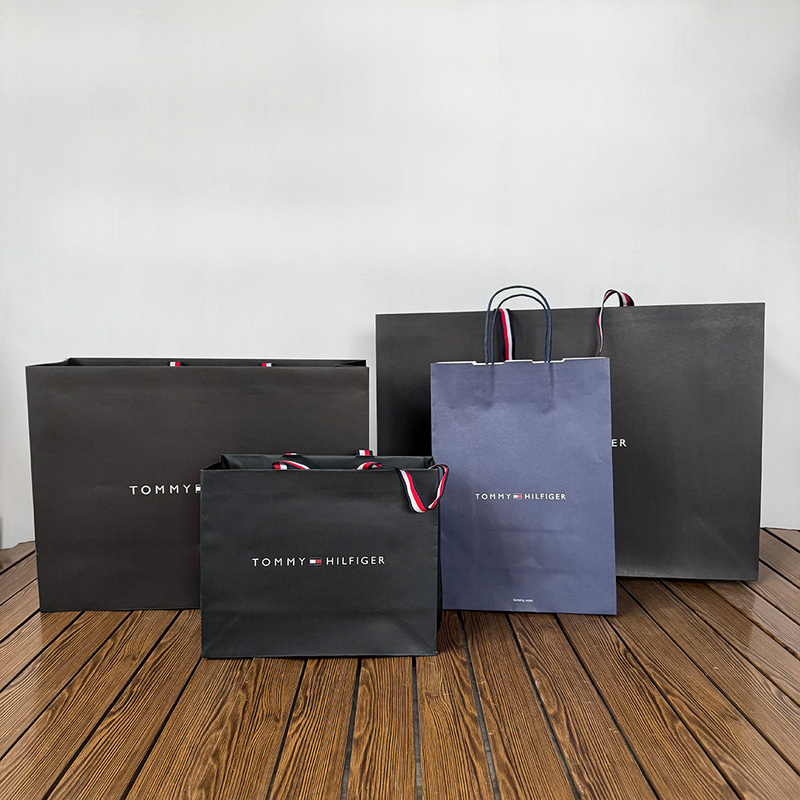 American Tommy Hilfiger Genuine New Gift Bag Packaging Bag Paper Bag Handbag