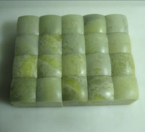 A set of 20 square 3*3*4CM sand-free nails with micro-cracks Qingtian stone seal carving seal practice chapter cheap treatment