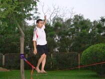 Outdoor extreme sports walking flat belt walking rope width 5CM 10CM set walking soft rope belt tensioner 10 meters