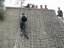 Custom high-altitude climbing net expansion climbing net High-strength nylon climbing net Childrens climbing net