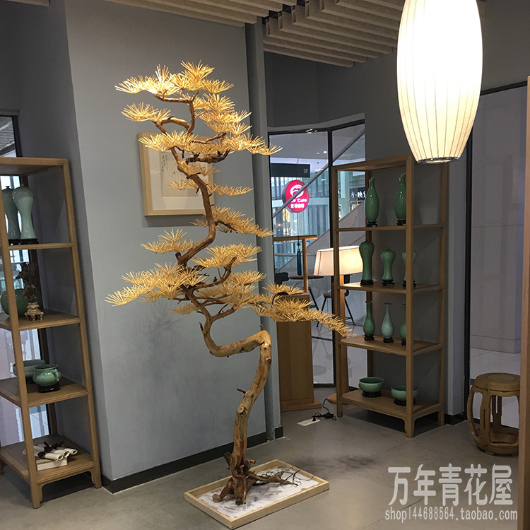 仿真迎客鬆藝術品假羅漢鬆樹雪鬆中式造景高端樹會所專屬定製 仿真迎客鬆藝術品假羅漢鬆樹雪鬆中式造景高端樹會所專屬定製