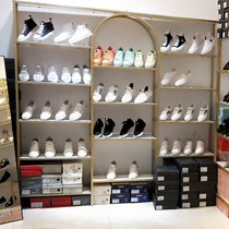 2020 new online red shoe store shoe shelf display stand floor bag shop multi-layer display stand physical store real shot map
