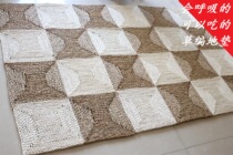 New four seasons available grass-woven carpet Crawling mat Cushion mat Foot mat Super earth mat Korean tatami blanket