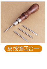 Bộ sưu tập da đục dùi chép cobbling Na Xiedi Palăng da Tự làm công cụ bằng gỗ cầm tay kim cương nón nón - Công cụ & vật liệu may DIY khung thêu tranh