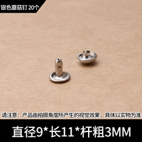 9 -миллиметровые грибы серебряными грибами 20